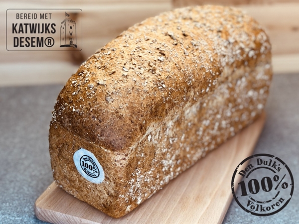 Grofvolkoren heel gesneden